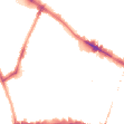 Night-time road noise heatmap for SE15 1AX