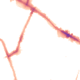 Night-time road noise heatmap for SE15 1BE