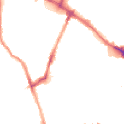 Night-time road noise heatmap for SE15 1BH
