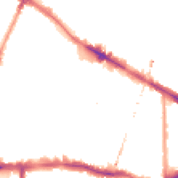 Night-time road noise heatmap for SE15 1DE