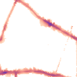 Night-time road noise heatmap for SE15 1DG