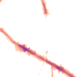 Night-time road noise heatmap for SE15 1EH