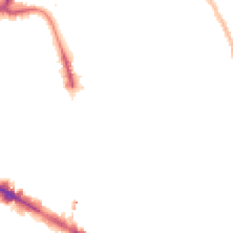 Night-time road noise heatmap for SE15 1ET