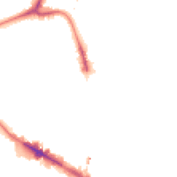 Night-time road noise heatmap for SE15 1NS