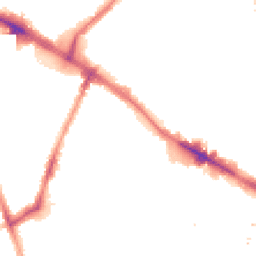 Night-time road noise heatmap for SE15 1SH