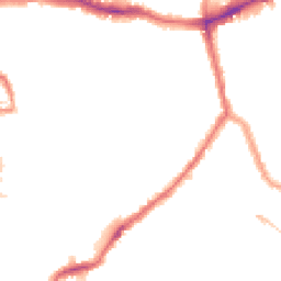 Night-time road noise heatmap for SE15 2BT