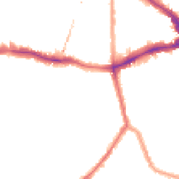 Night-time road noise heatmap for SE15 2DW
