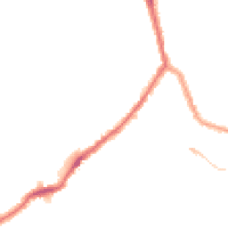 Night-time road noise heatmap for SE15 2EH