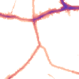 Night-time road noise heatmap for SE15 2HY