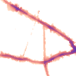 Night-time road noise heatmap for SE15 2LF