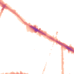 Night-time road noise heatmap for SE15 2RT