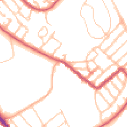 Daytime road noise heatmap for SE15 3AE