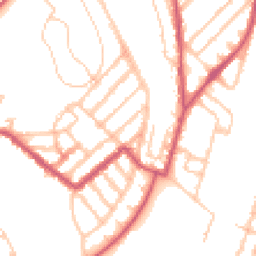 Daytime road noise heatmap for SE15 3DE