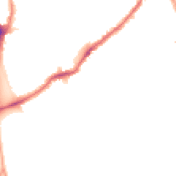 Night-time road noise heatmap for SE15 3LA