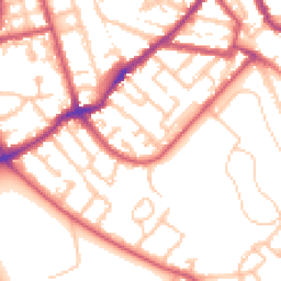 Daytime road noise heatmap for SE15 3LT