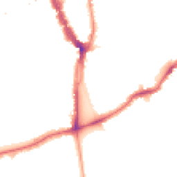 Night-time road noise heatmap for SE15 3NX
