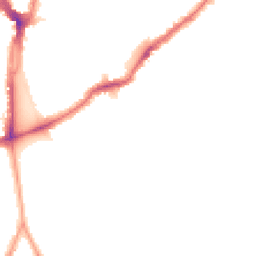 Night-time road noise heatmap for SE15 3PU
