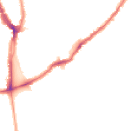 Night-time road noise heatmap for SE15 3QP