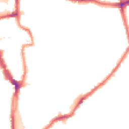 Night-time road noise heatmap for SE15 3RE