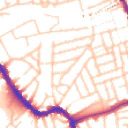 Daytime road noise heatmap for SE15 4AJ