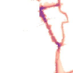 Night-time road noise heatmap for SE15 4BD