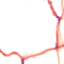 Night-time road noise heatmap for SE15 4BF