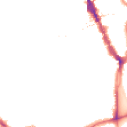 Night-time road noise heatmap for SE15 4BW