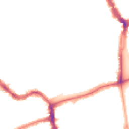 Night-time road noise heatmap for SE15 4EG
