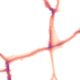 Night-time road noise heatmap for SE15 4HS