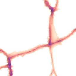 Night-time road noise heatmap for SE15 4HT