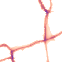 Night-time road noise heatmap for SE15 4HU