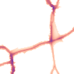 Night-time road noise heatmap for SE15 4HX