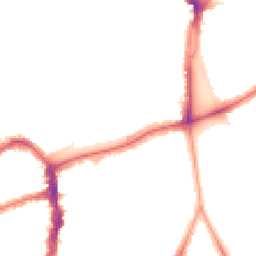 Night-time road noise heatmap for SE15 4HZ