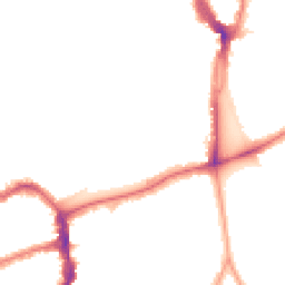 Night-time road noise heatmap for SE15 4JA