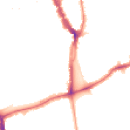 Night-time road noise heatmap for SE15 4JP