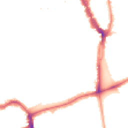 Night-time road noise heatmap for SE15 4JU