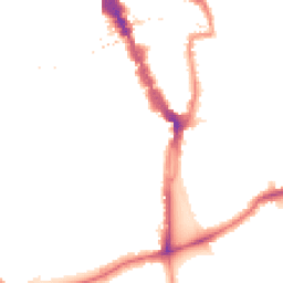 Night-time road noise heatmap for SE15 4NP
