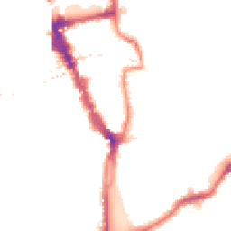 Night-time road noise heatmap for SE15 4UF