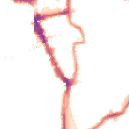 Night-time road noise heatmap for SE15 4UG