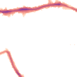 Night-time road noise heatmap for SE15 5AX