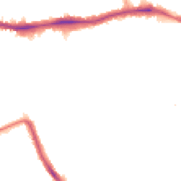 Night-time road noise heatmap for SE15 5AY