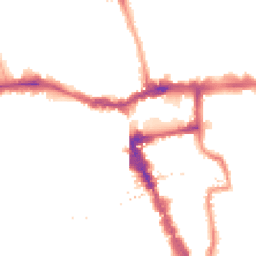 Night-time road noise heatmap for SE15 5BS