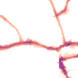 Night-time road noise heatmap for SE15 5GX