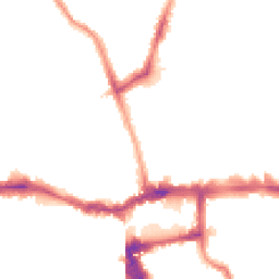 Night-time road noise heatmap for SE15 5UE