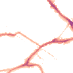 Night-time road noise heatmap for SE16 2AR