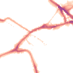 Night-time road noise heatmap for SE16 2BD