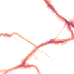 Night-time road noise heatmap for SE16 2BU