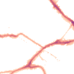Night-time road noise heatmap for SE16 2DJ