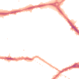 Night-time road noise heatmap for SE16 2DQ