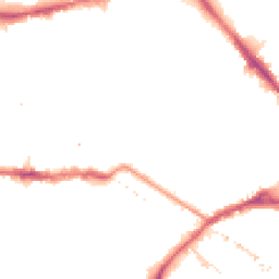 Night-time road noise heatmap for SE16 2HN